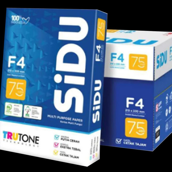 Kertas F4 SINAR DUNIA 70 GSM